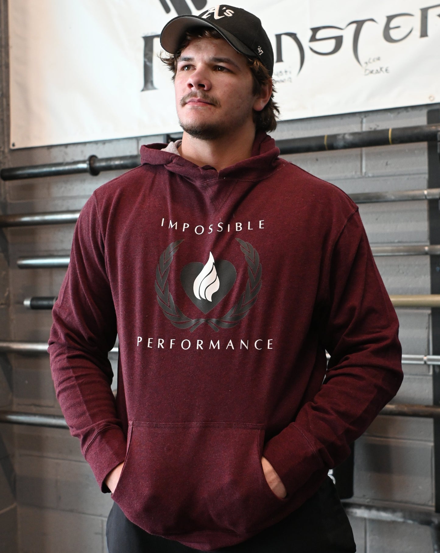 Impossible Hoodie - Maroon